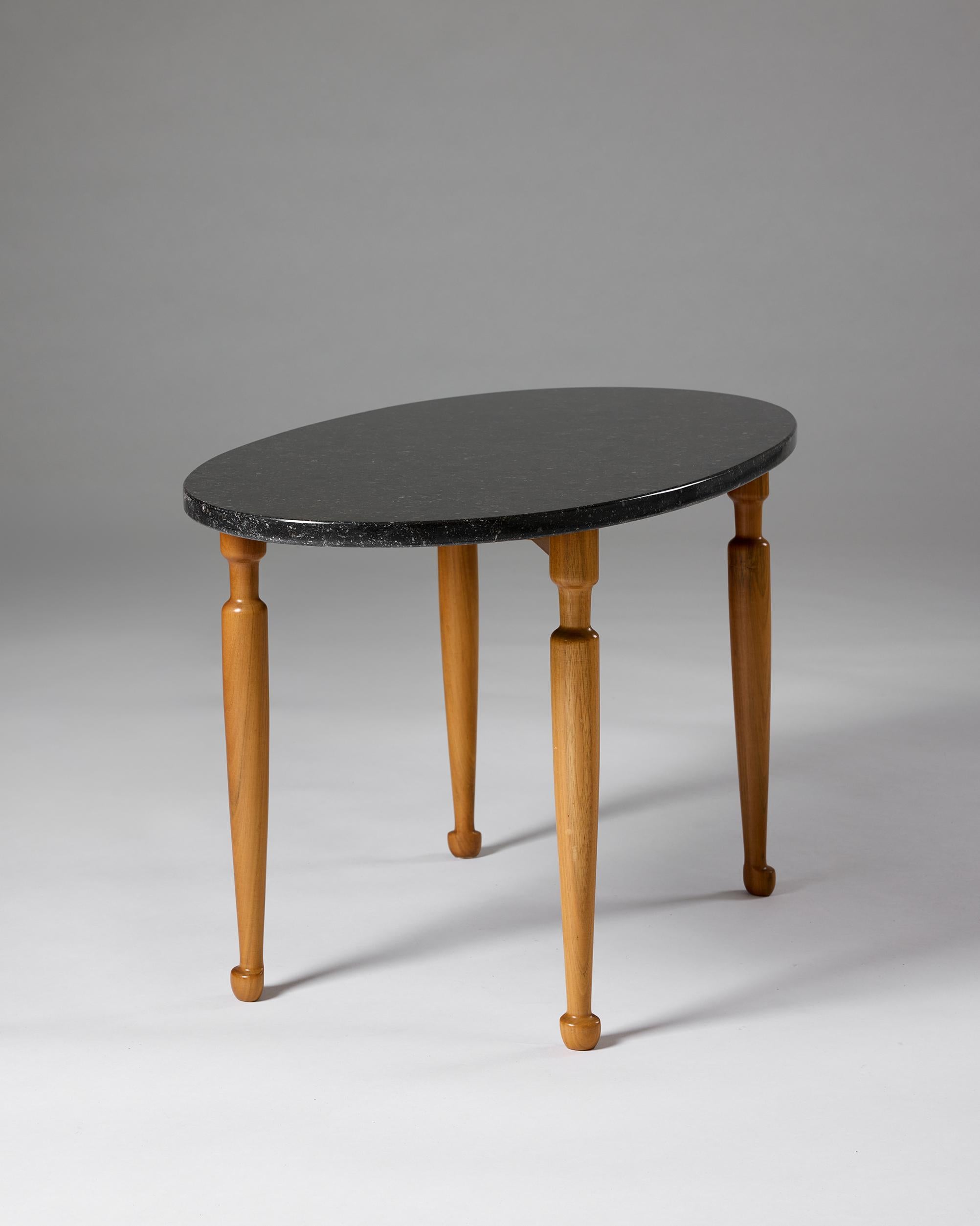 Mid-20th Century Occasional table model 1112 designed by Josef Frank for Svenskt Tenn, Sweden