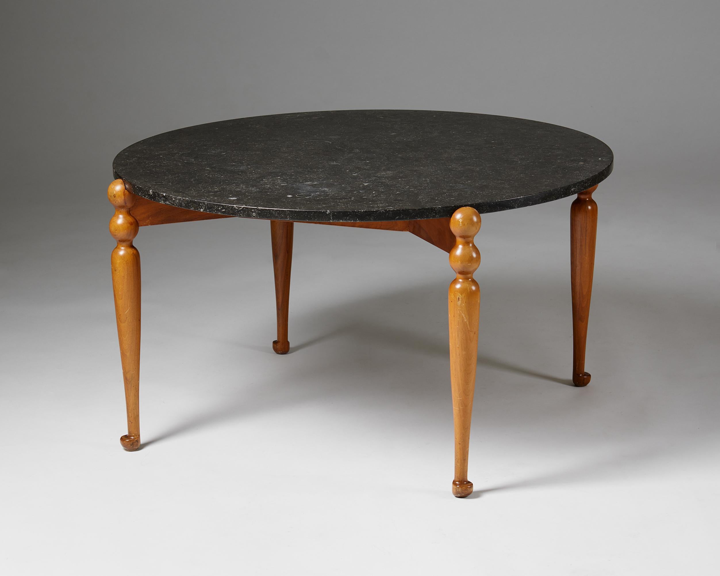 Mid-Century Modern Occasional Table Model 2168 Designed by Josef Frank for Svenskt Tenn For Sale