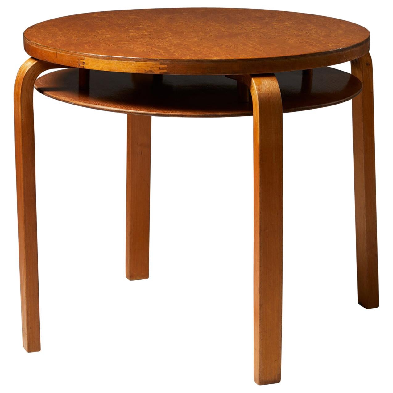 Occasional Table Model 907 Designed by Alvar Aalto for Finmar