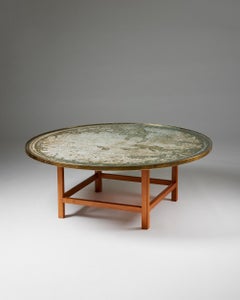Table d'appoint modèle U 601 conçue par Josef Frank pour Svenskt Tenn, Suède