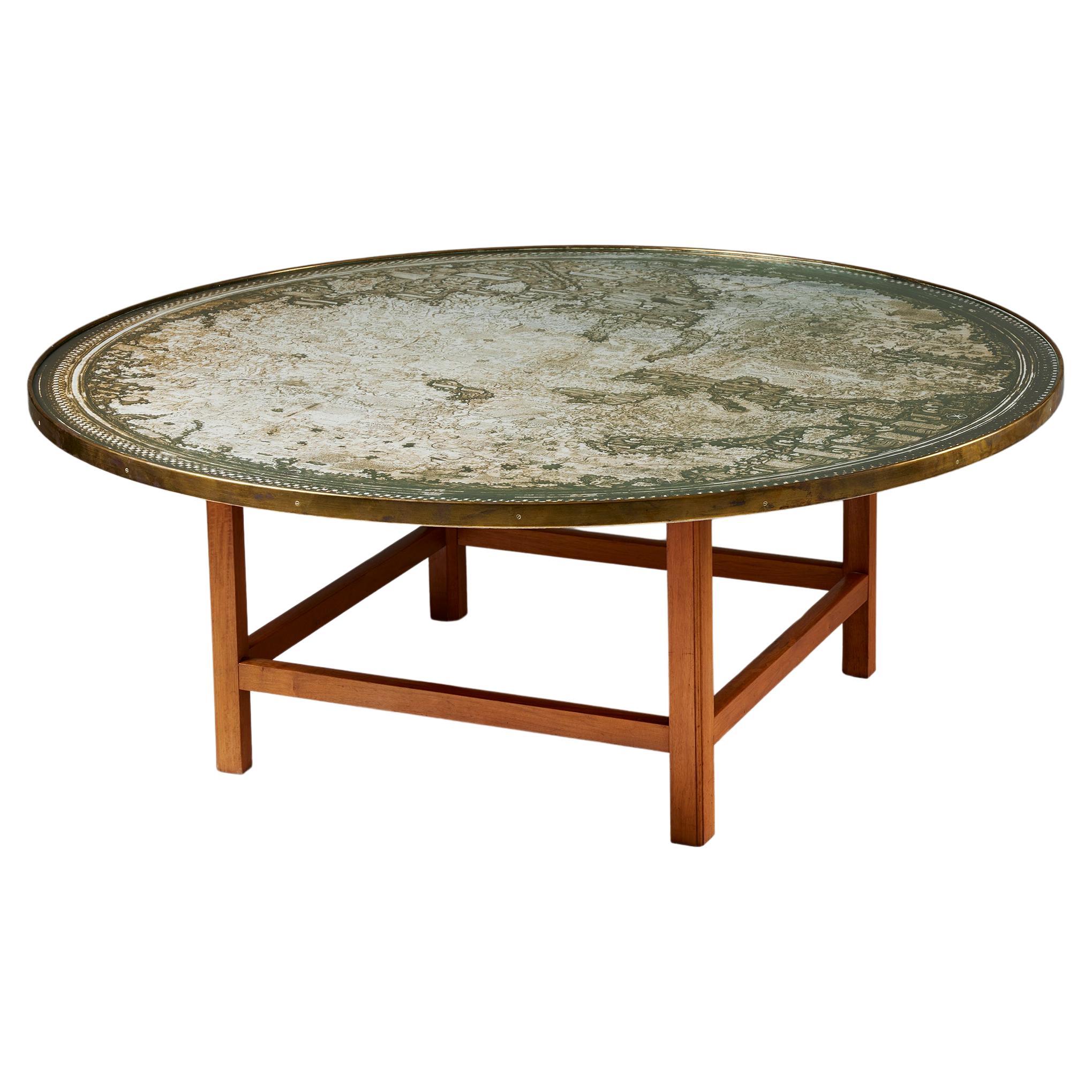 Table d'appoint modèle U 601 conçue par Josef Frank pour Svenskt Tenn, Suède en vente