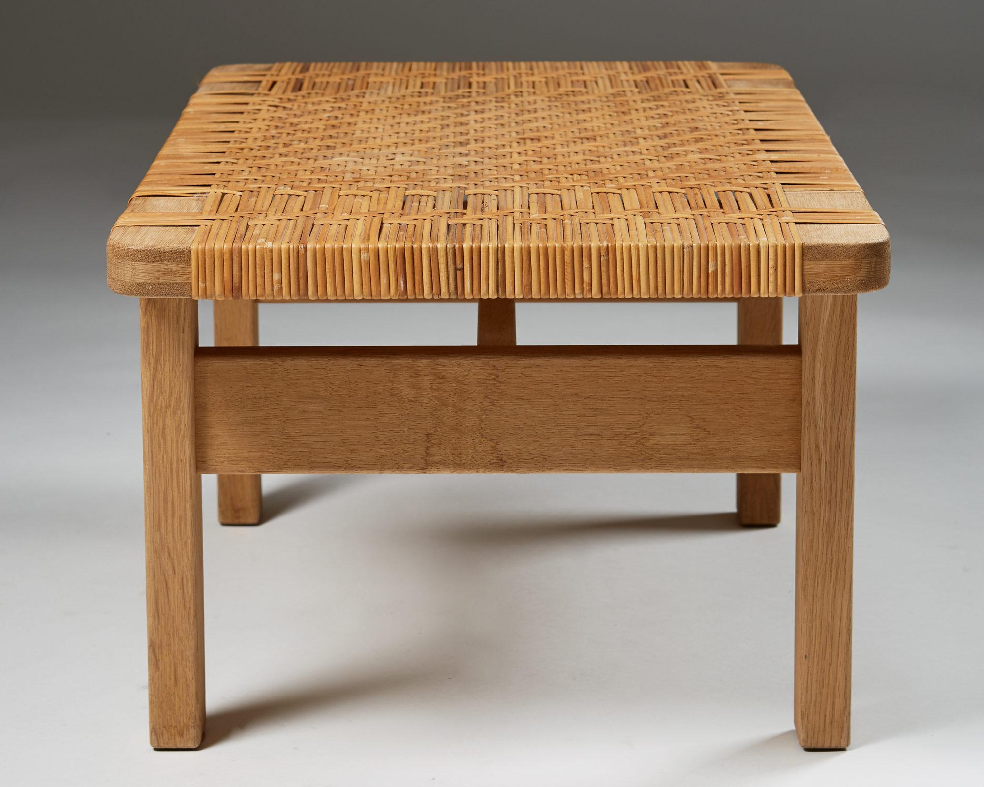 Scandinavian Modern Occasional Table or Bench designed by Börge Mogensen