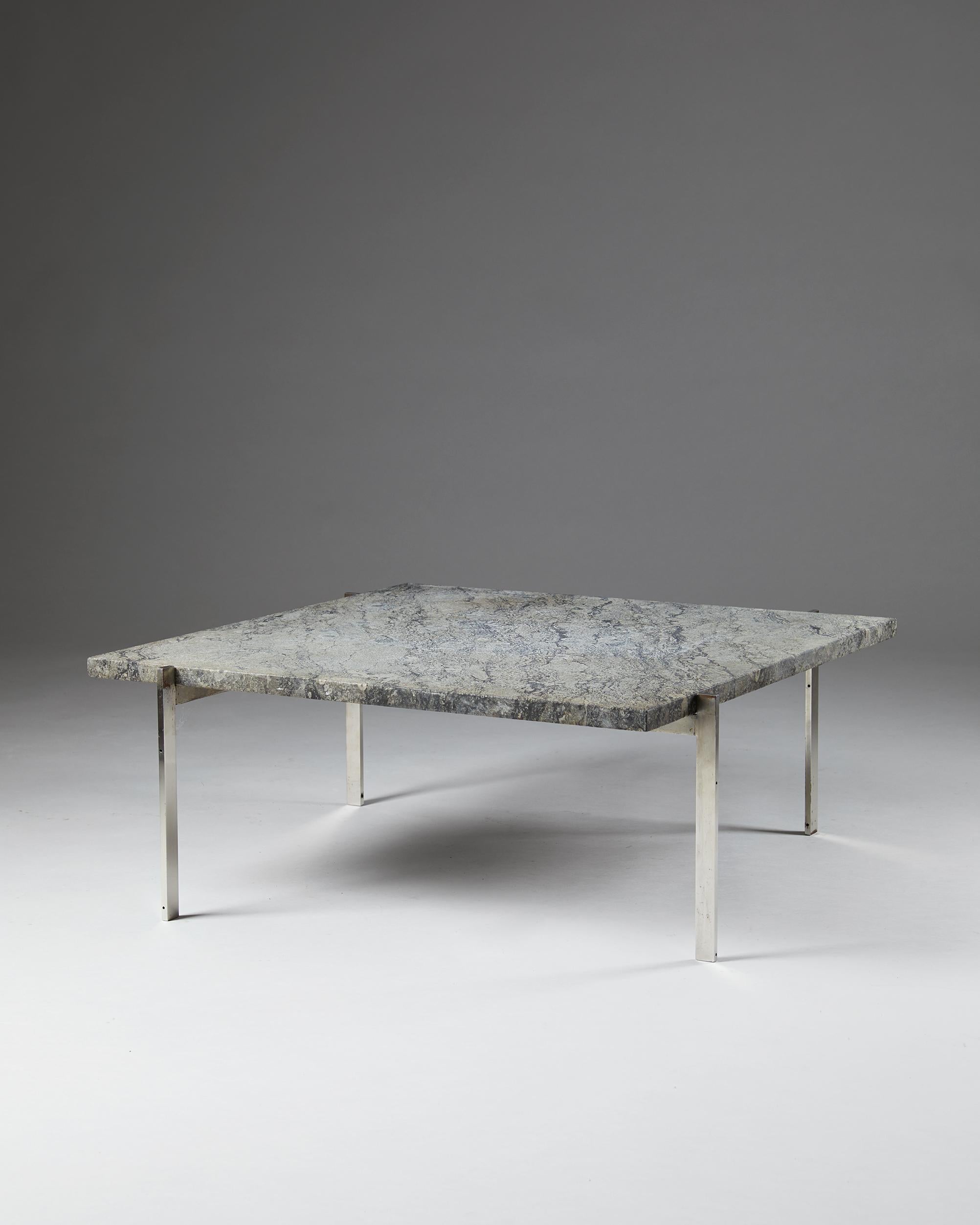 Tavolo Occasionale PK61 Disegnato da Poul Kjaerholm per E. Kold Christensen In condizioni ottime in vendita a Stockholm, SE