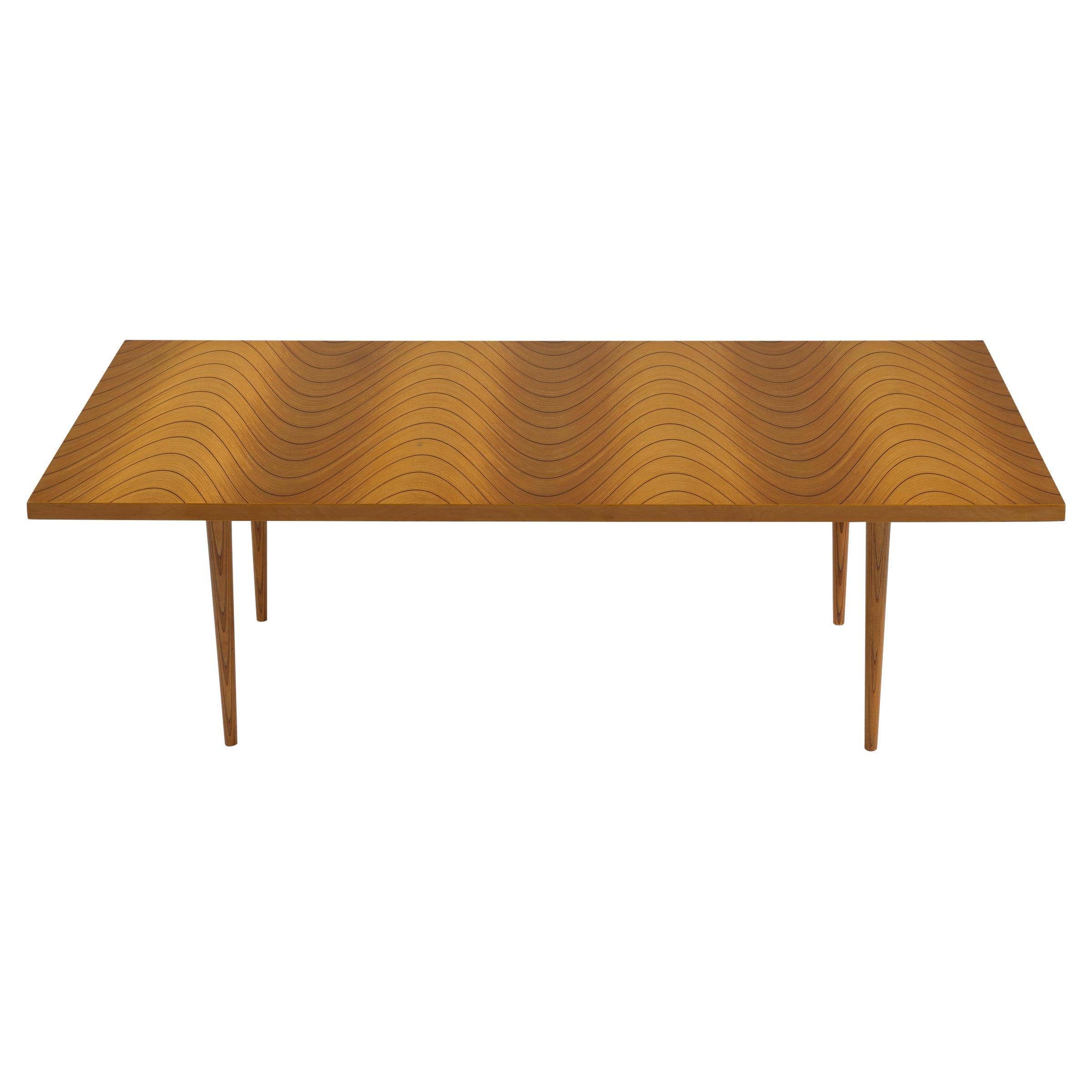 Occasional Table ��“Rhythmic Plywood” Designed by Tapio Wirkkala for Asko, Finland