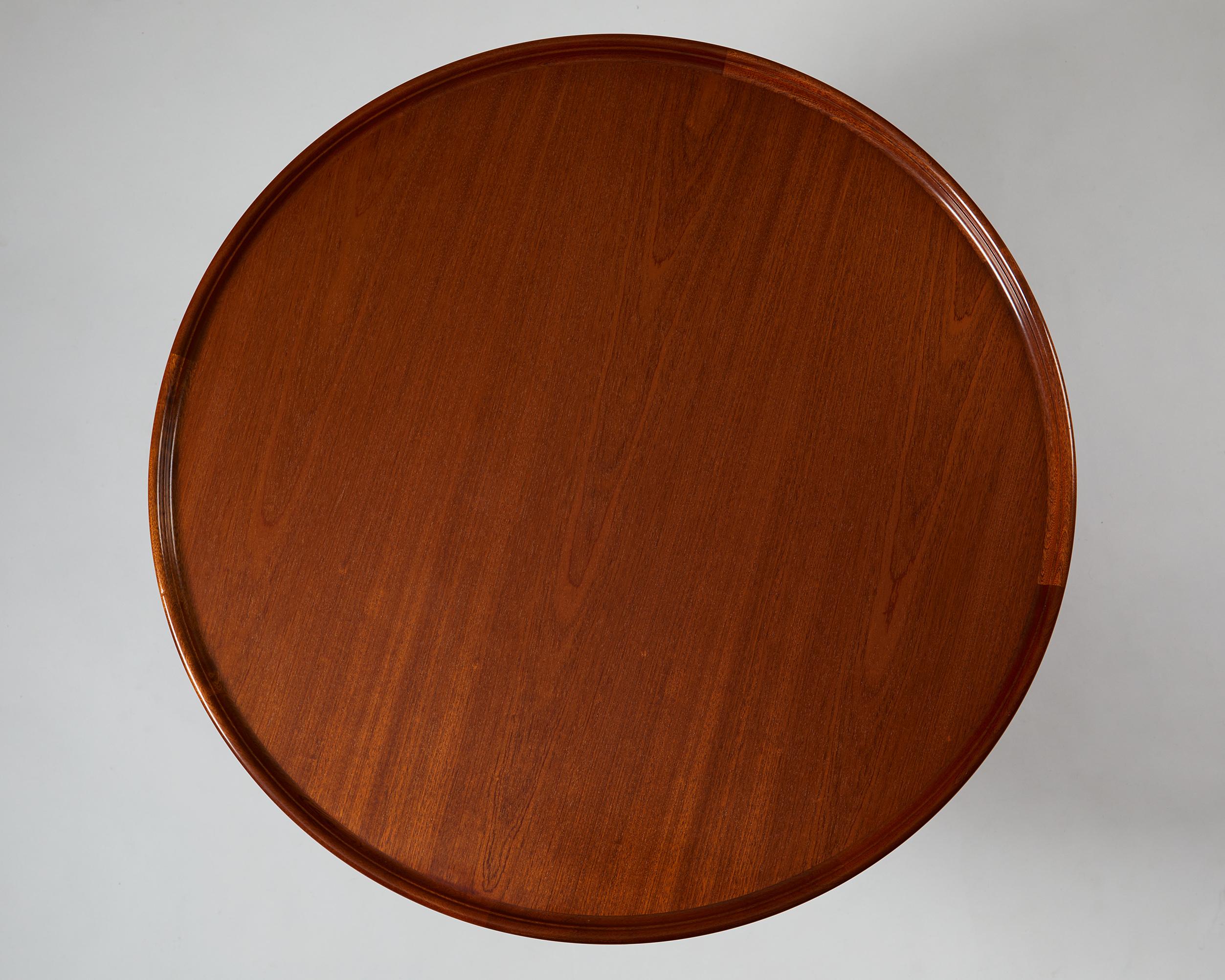 Mid-20th Century Occasional Table “The Egyptian table”, Designed by Mogens Lassen