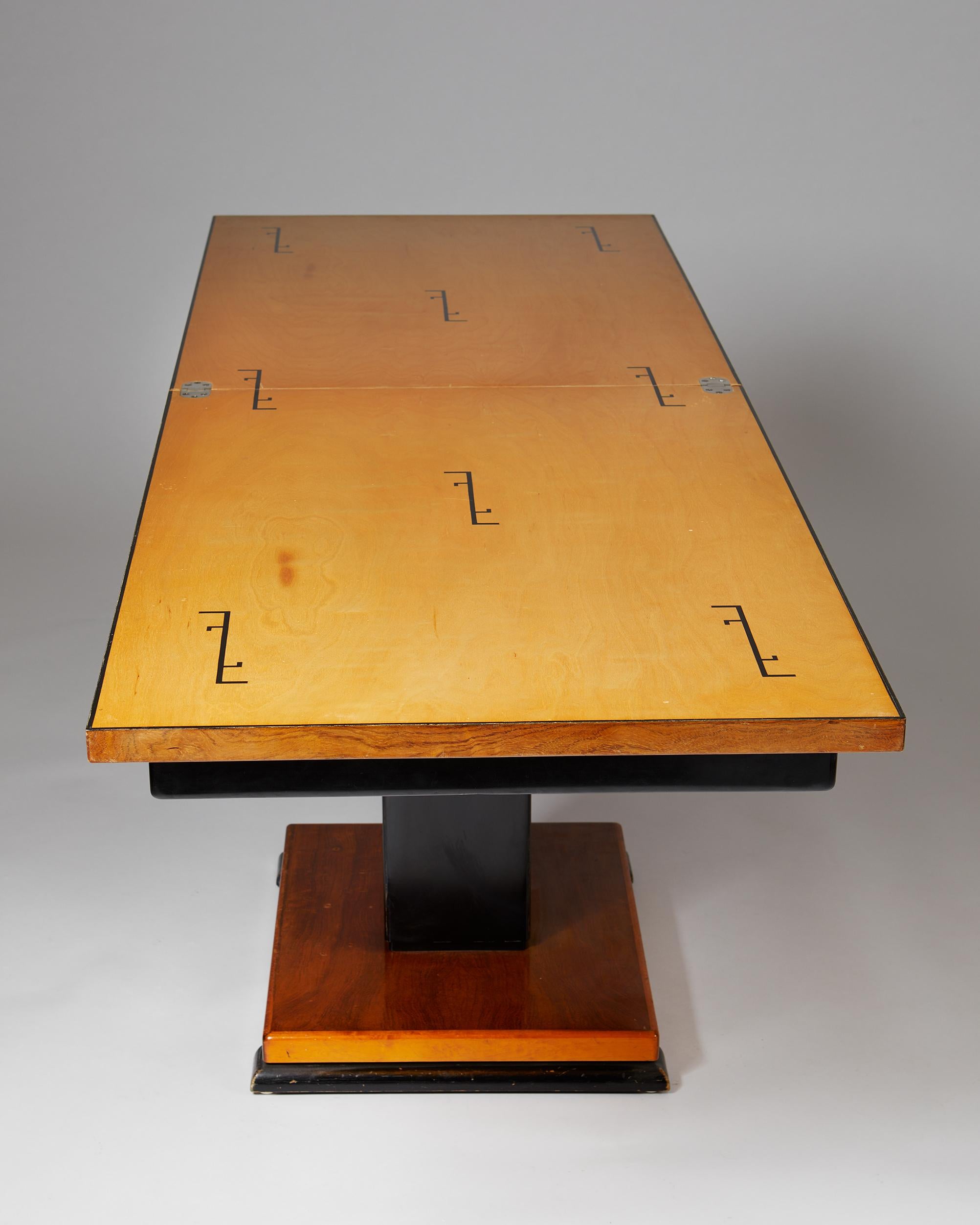 Occasional Table “the Ideal Table” Designed by Otto Wretling, Sweden, 1930s 3