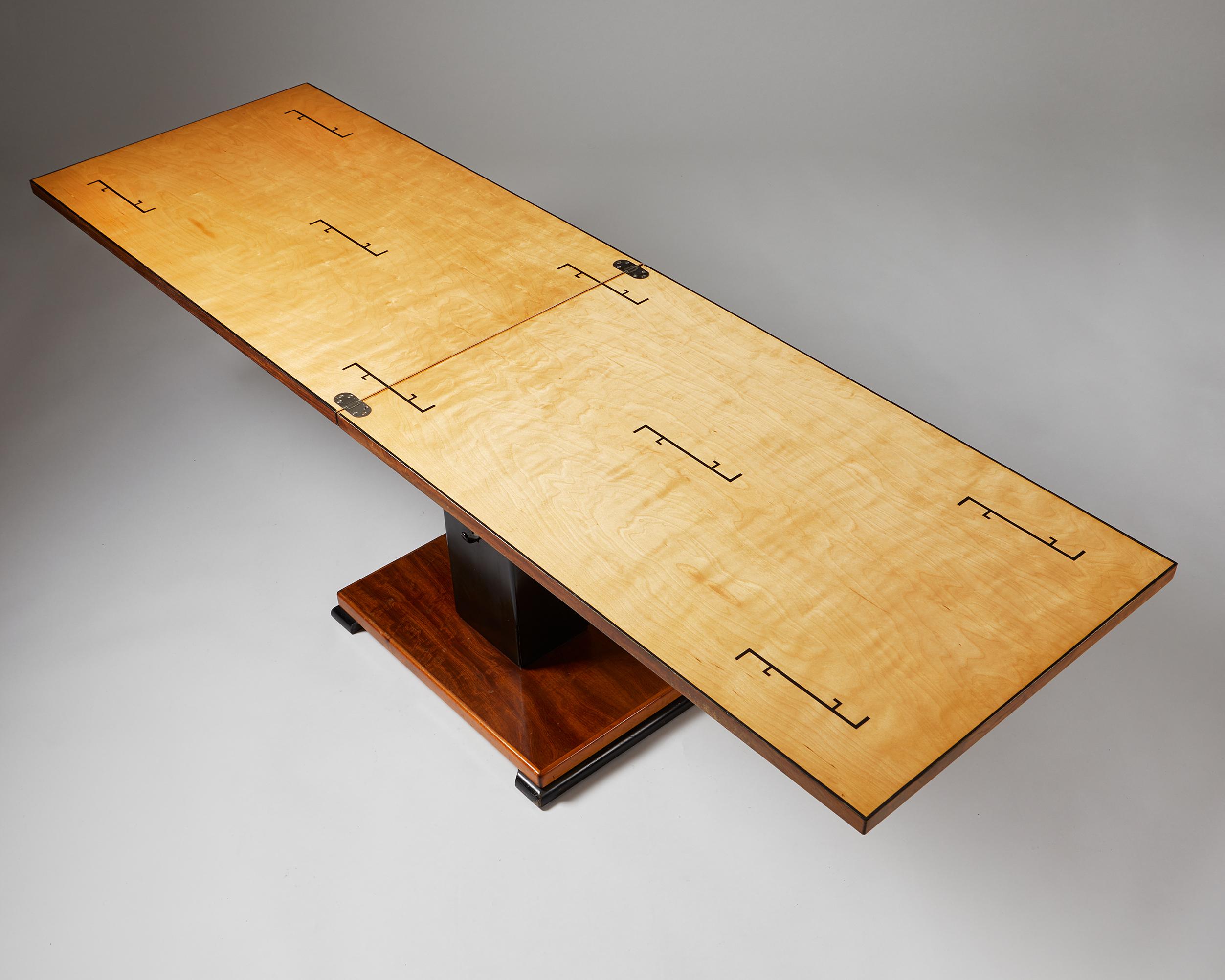 Occasional Table “the Ideal Table” Designed by Otto Wretling, Sweden, 1930s 2