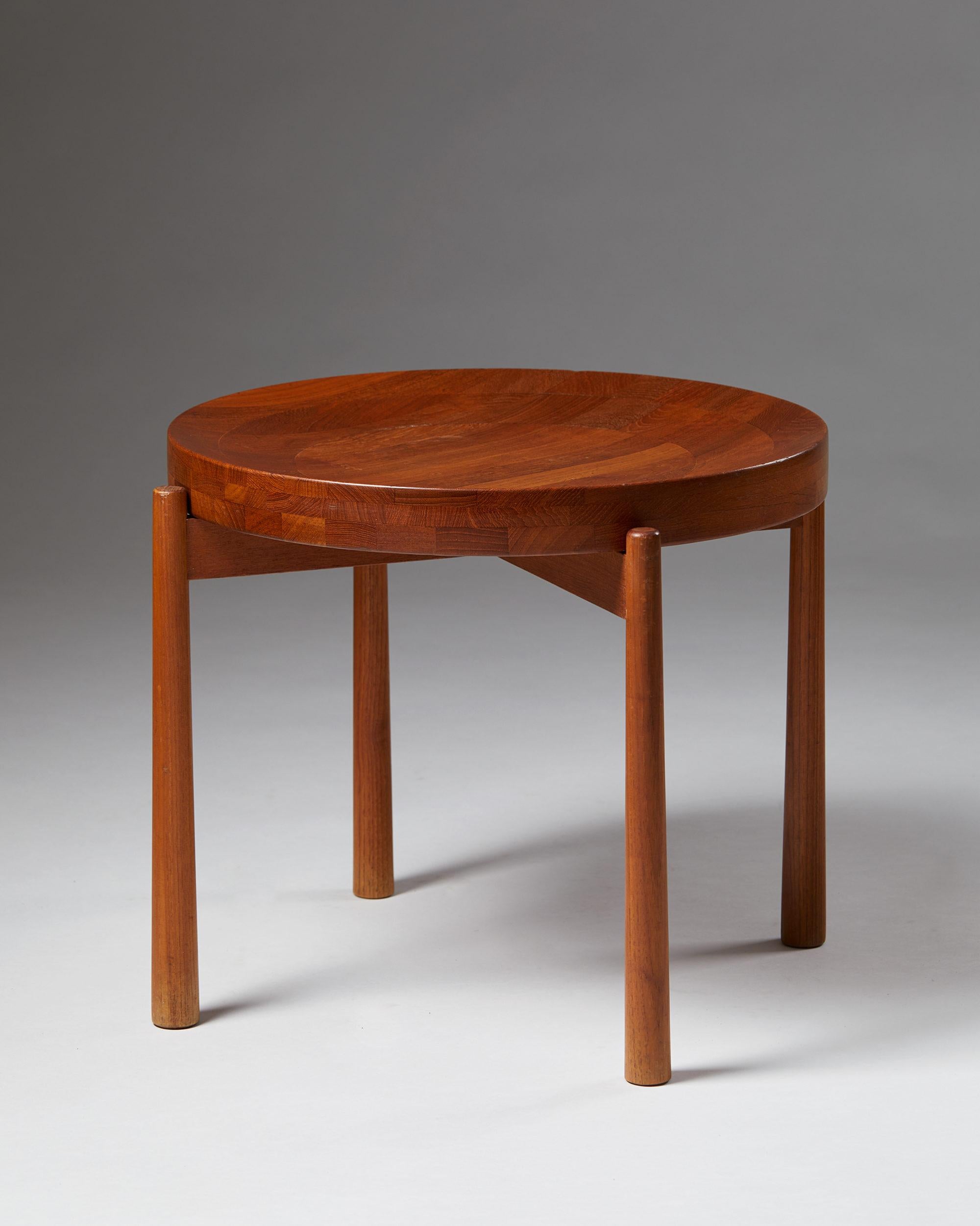 Scandinavian Modern Occasional Table/Tray Table Designed by Jens H Quistgaard, Denmark, 1950s