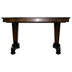 Occasional Table, Writing Table, Rosewood Salon Table, Centre Table