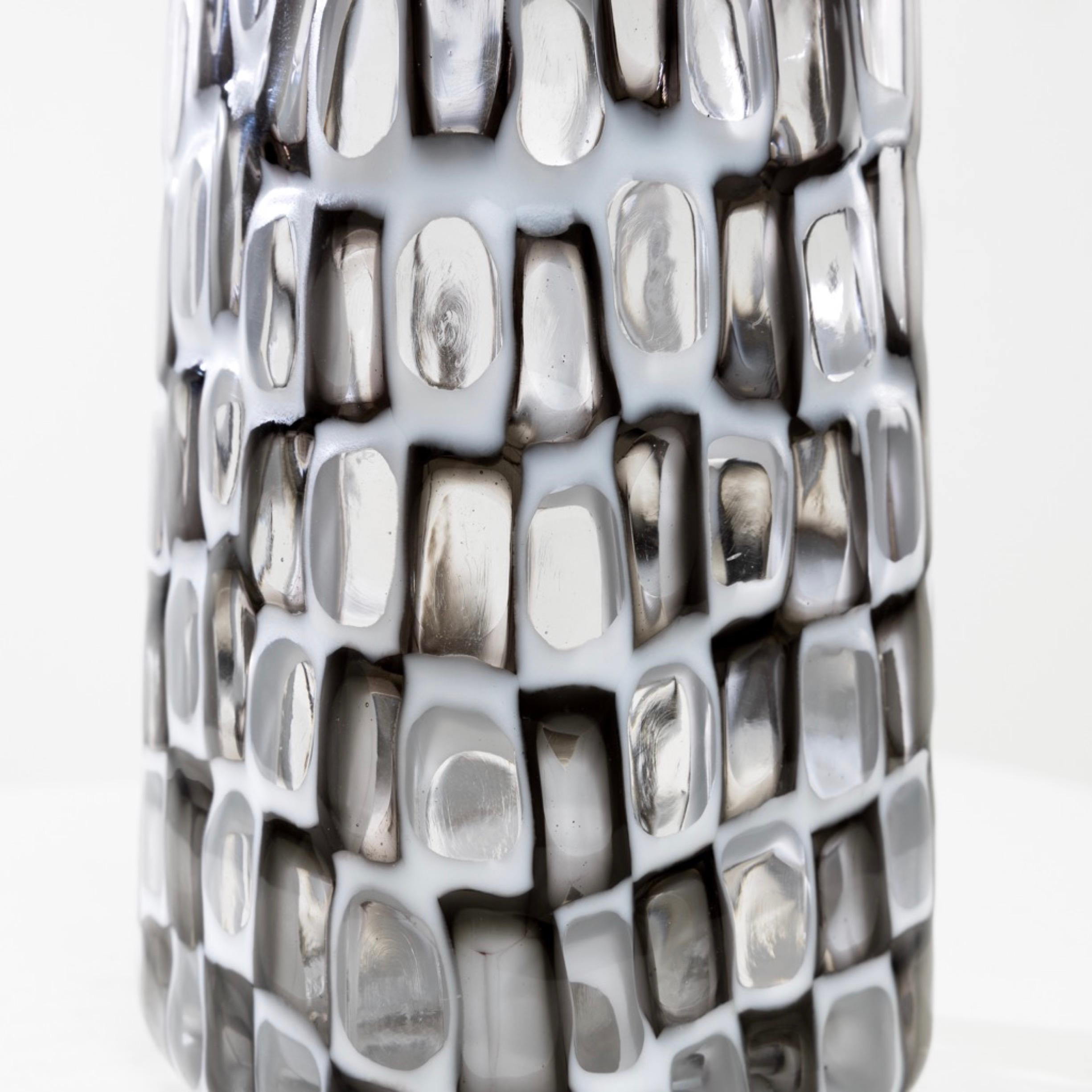 Occhi by Tobia Scarpa – Quadrangular shaped vase For Sale 5