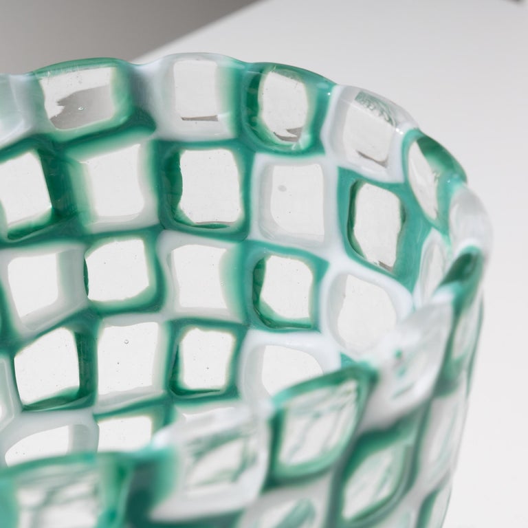 Occhi Vase by Tobia Scarpa, Model Referenced under Number 8524, Venini