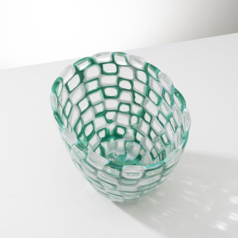 Occhi Vase by Tobia Scarpa, Model Referenced under Number 8524, Venini
