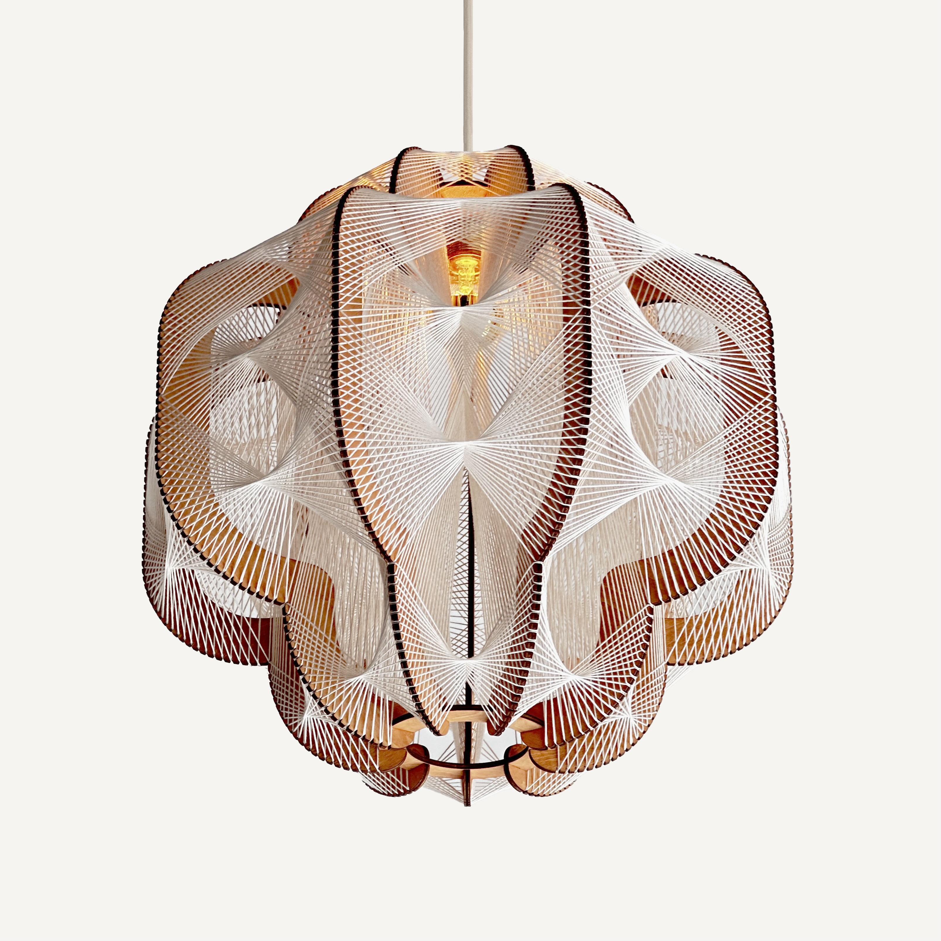 French Occygone Table Lamp by LAFABLIGHT For Sale