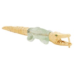 Ocean Alligator Bite Earring