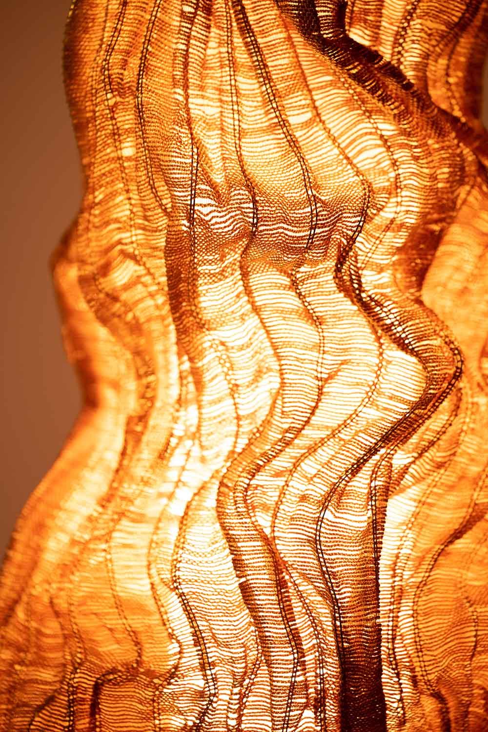 Aura-Lampe-Skulptur des Ozeans (Organische Moderne) im Angebot