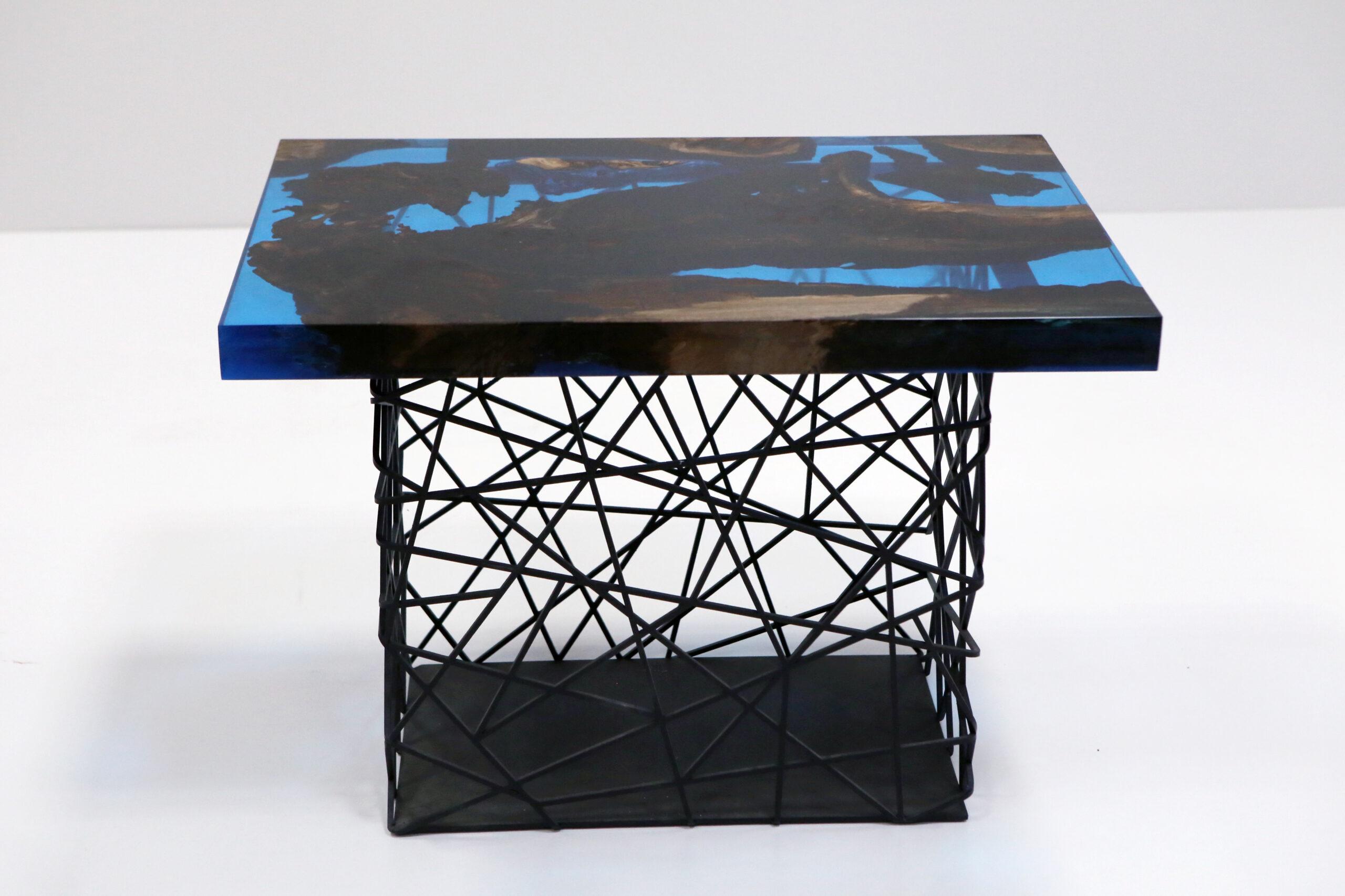 Ocean Blue Coffee Table by KV Design
One Of A Kind
Dimensions: D 50 x W 70 x H 50 cm.
Materials: Walnut, epoxy, and metal.

Everything is custom-made 1 of 1 edition. Please contact us.

KV Design is a team of professionals, and we believe that our