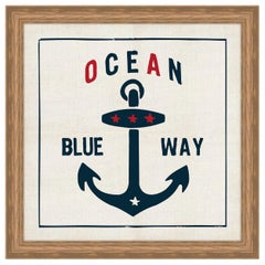 "Ocean Blue Way" Art Print