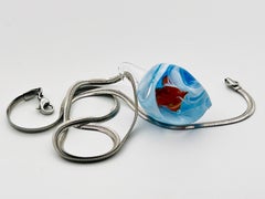 Ocean Heart - Murano Glass
