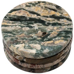 Ocean Jasper Coasters, Set of 4