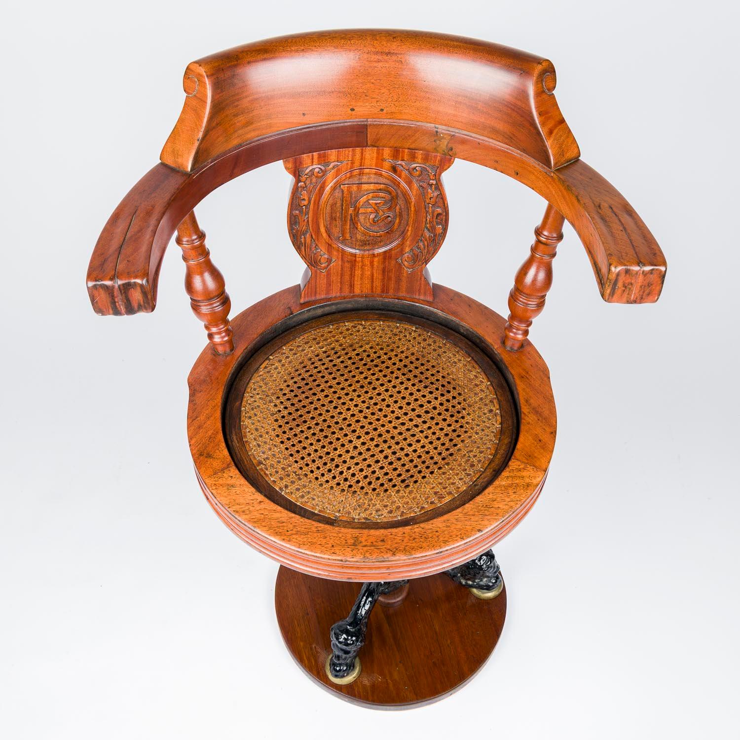 Ocean liner saloon chair for P & O 6