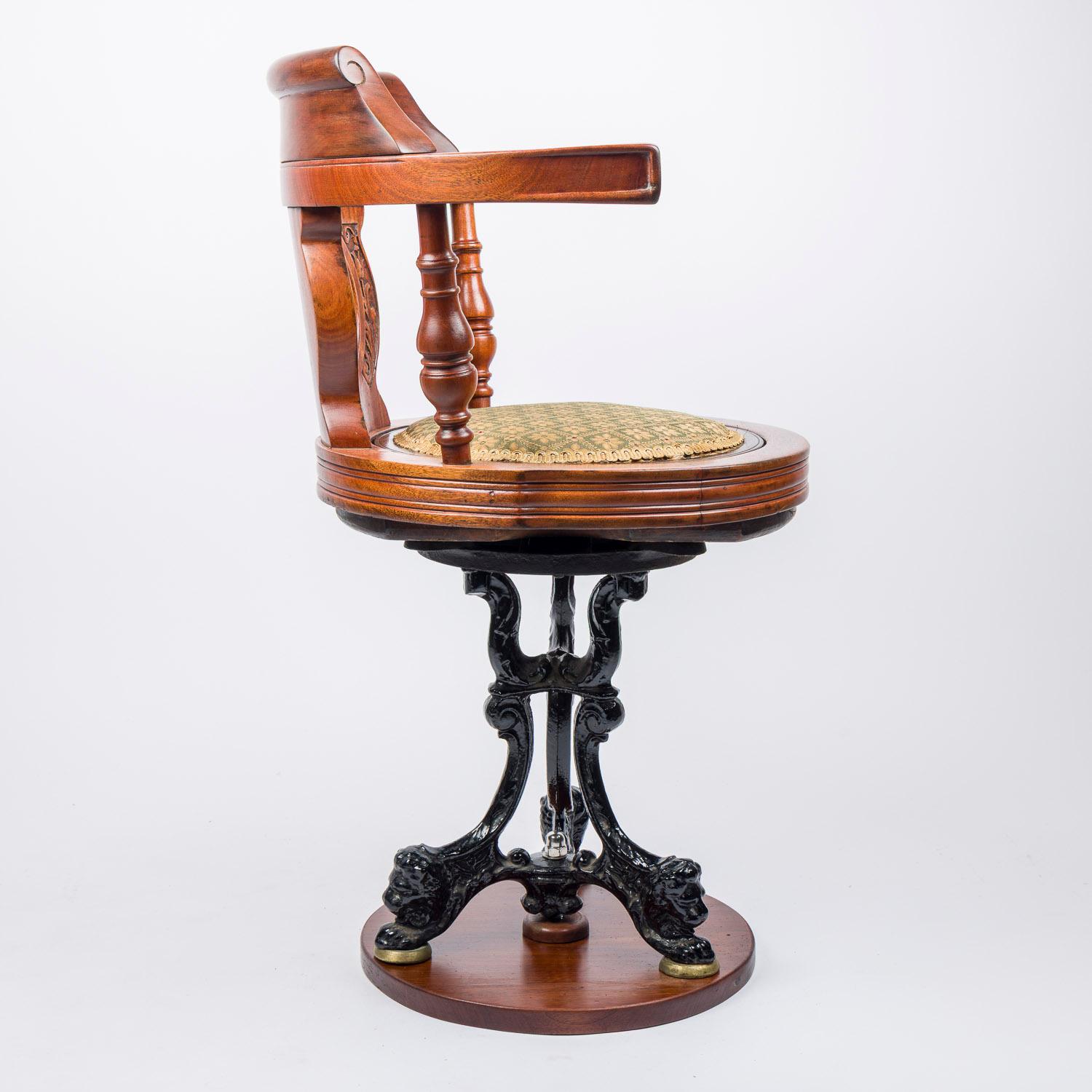 English Ocean liner saloon chair for P & O