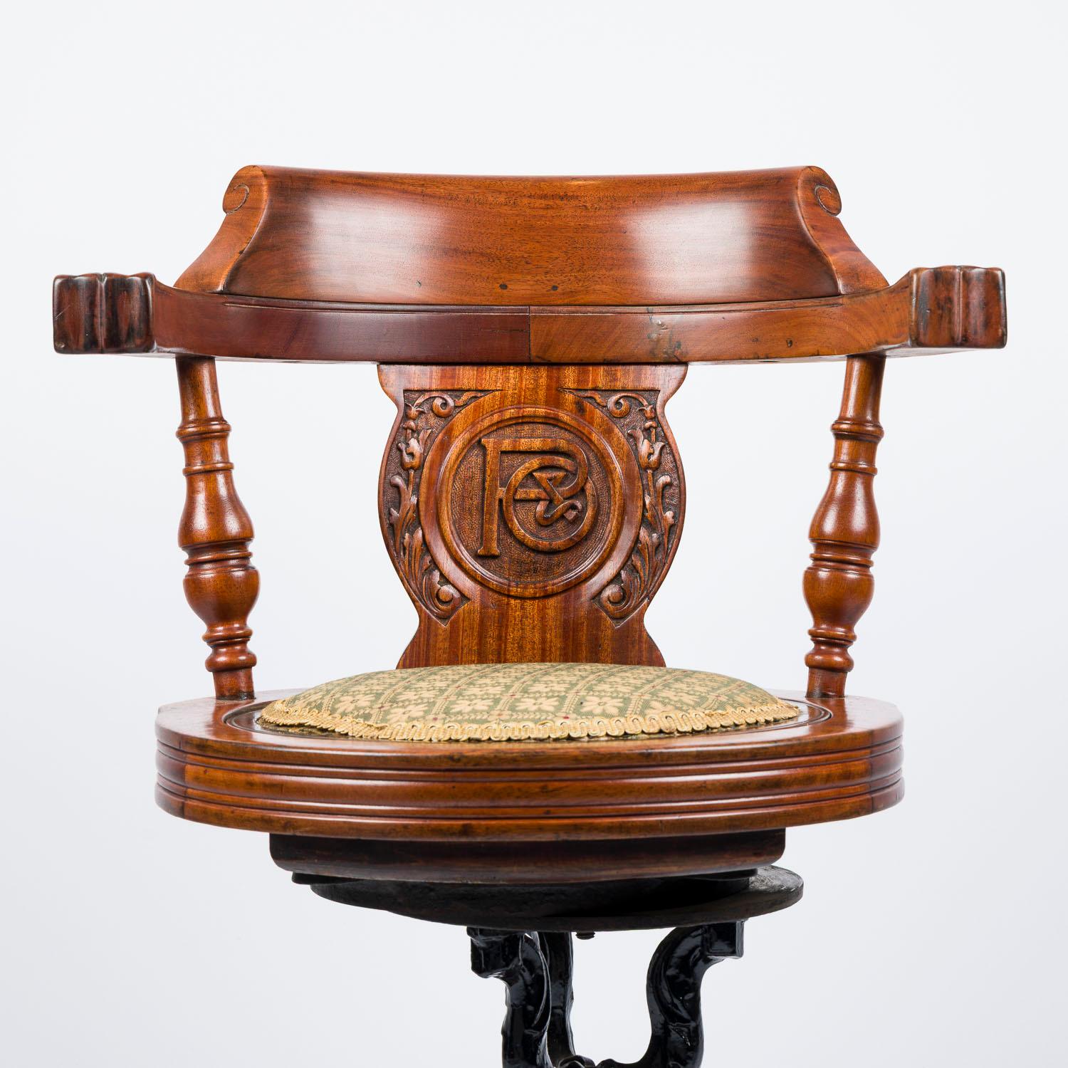Ocean liner saloon chair for P & O 1