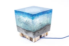 Ocean Murano Waste Side Table by Hillsideout