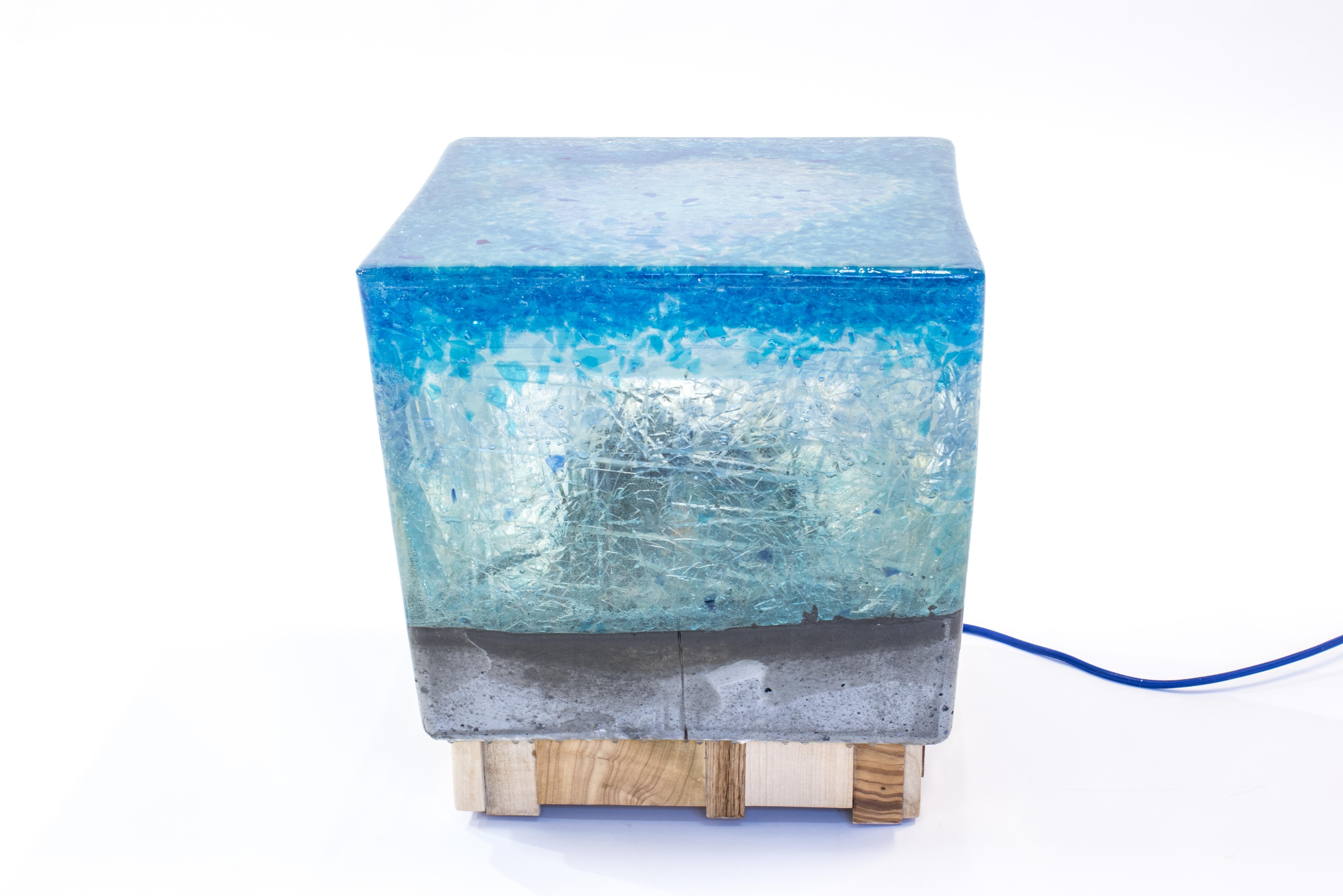 italien Table d'appoint Waste de Murano par Hillsideout en vente