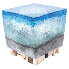 Ocean Murano Waste Side Table by Hillsideout
