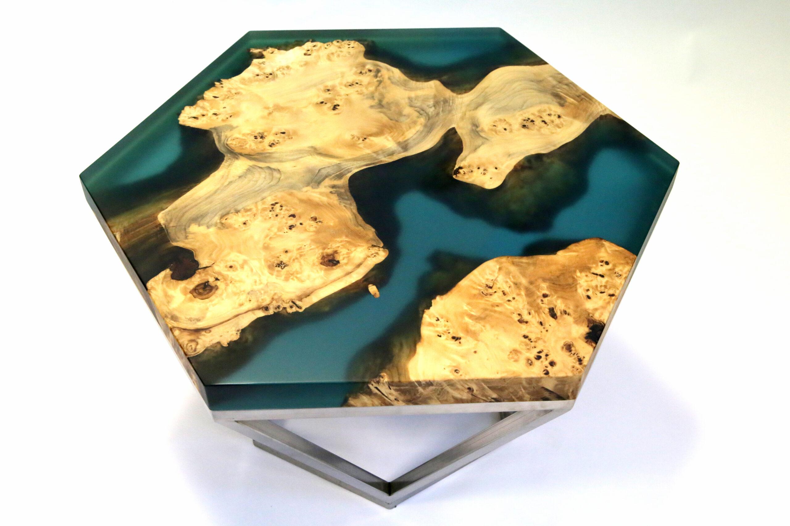 Métal Table basse Ocean Reef par KV Design en vente