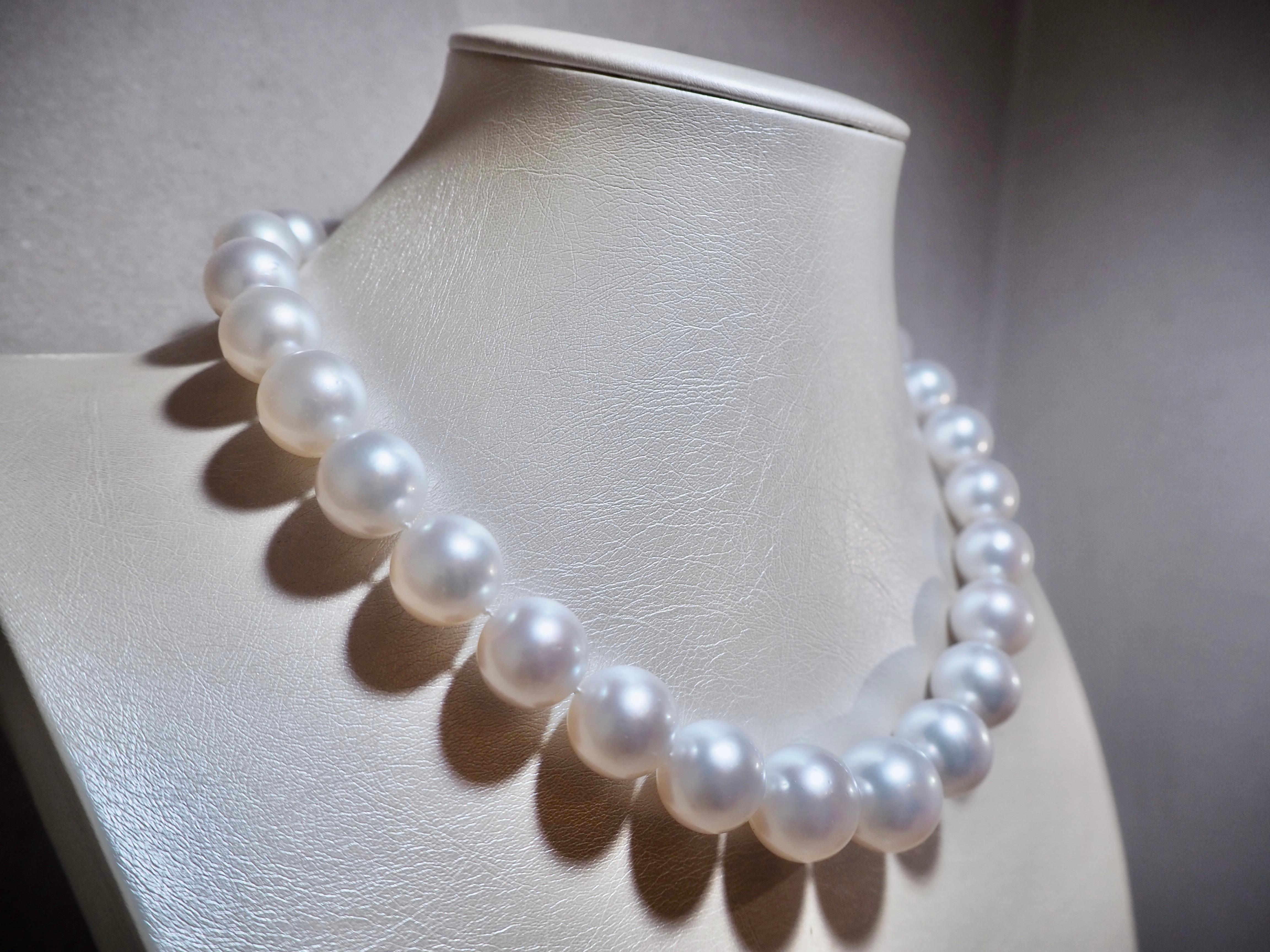 Ocean South Sea Pearl Necklace 18-13, 5mm  For Sale 1