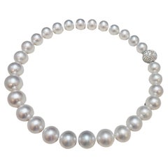 Ocean South Sea Pearl Necklace 18-13, 5mm 