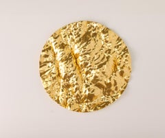 Oceana Panel Gold Leaf Gilded