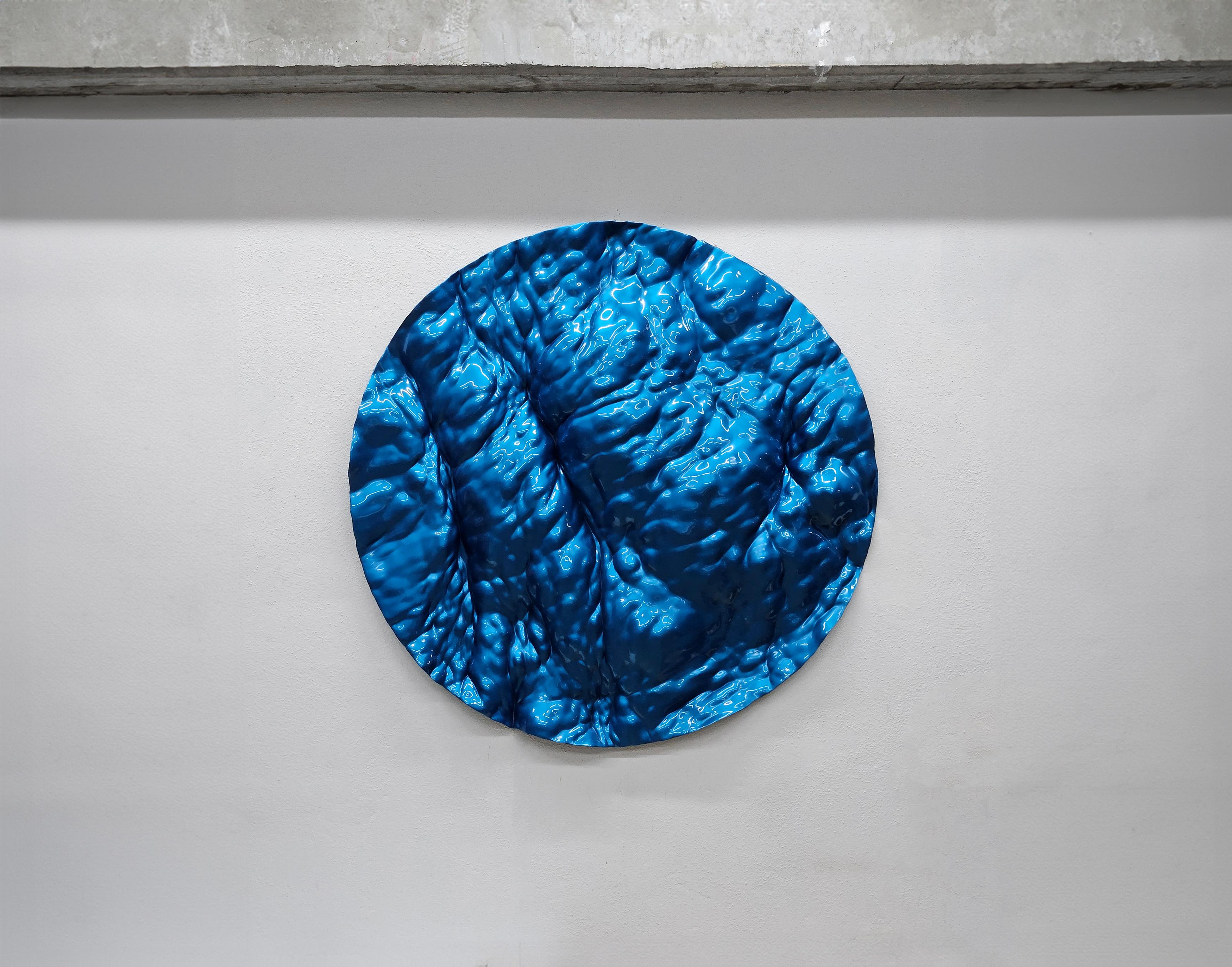 Panel Oceana Azul Metalizado Brillo Pintado en venta
