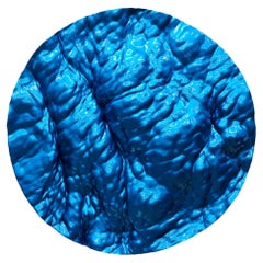 Oceana Paneel Metallisch Blau Glänzend