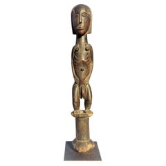 Oceanic Islands Carved Wood Male Figure