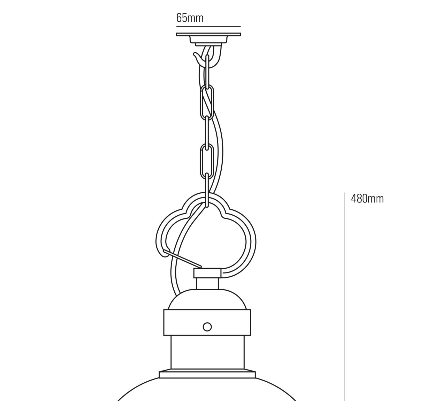 Alluminio Pendente Oceanic, bianco, grande, Davey Lighting & Original BTC, Regno Unito. in vendita