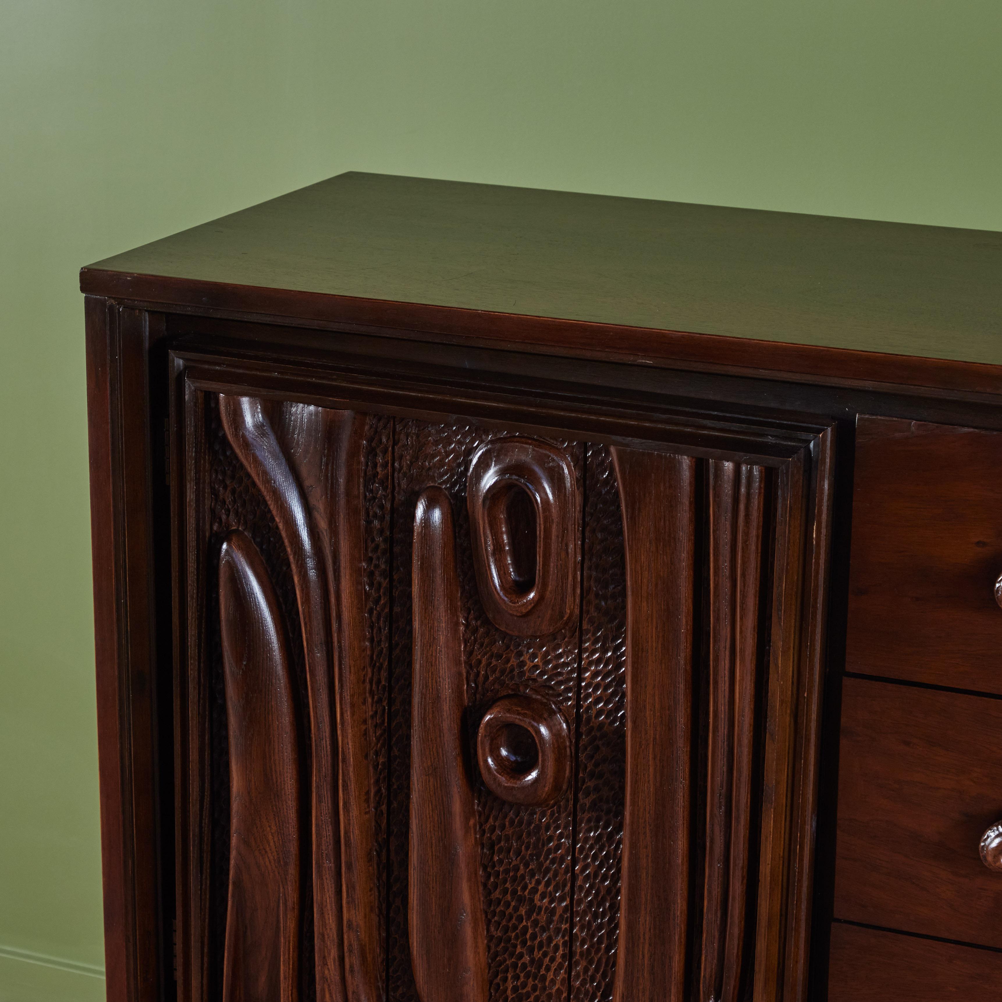 Oceanic Series Highboy Dresser for Pulaski Furniture For Sale 8