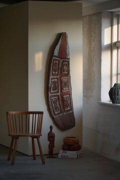 Oceanic Vintage Shield, Tribal Wall Art, Papua New Guinea, Late 19th Century