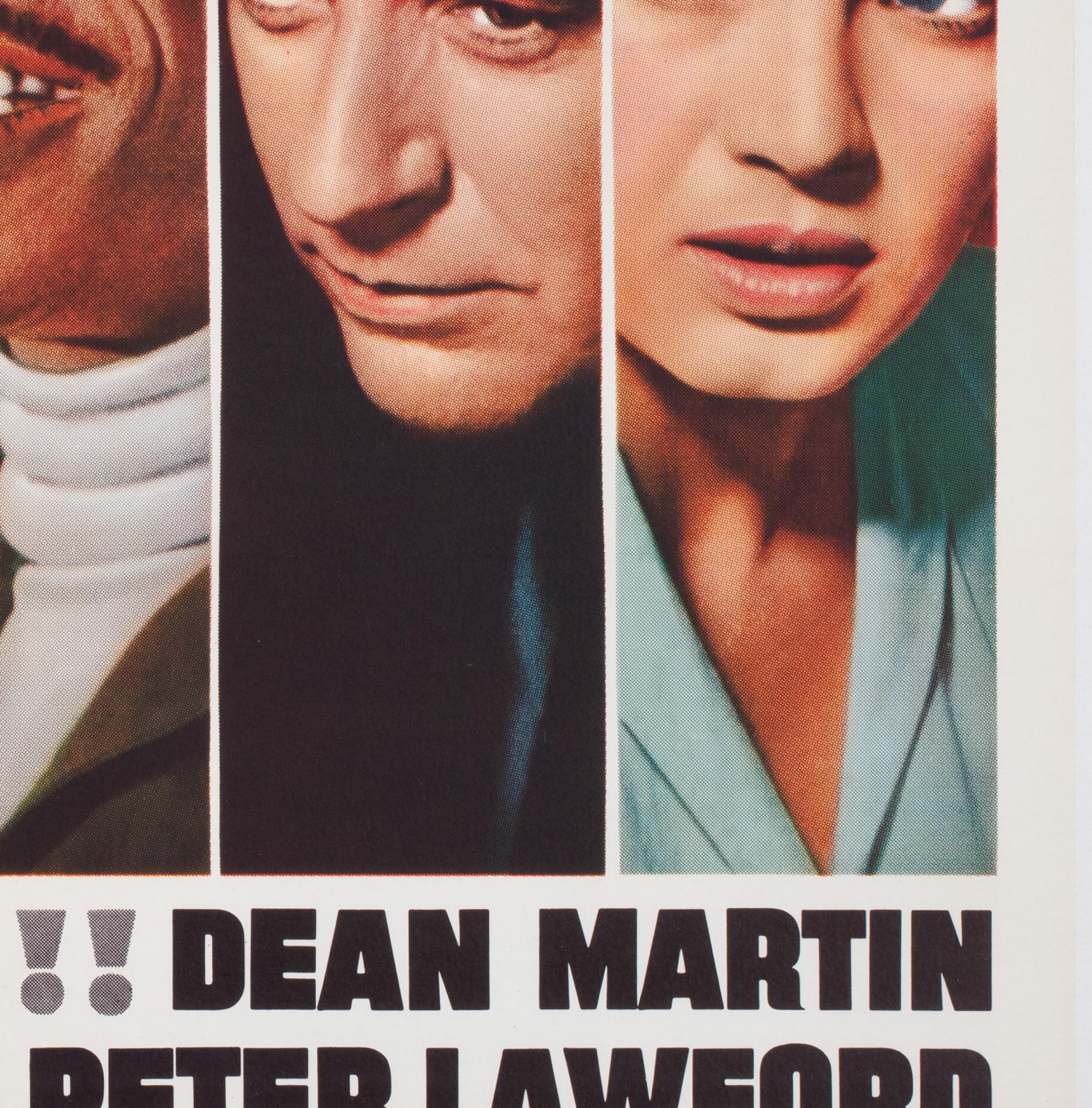 American OCEAN'S 11 US Film Movie Poster, 1960, Rat Pack, Linen Backed For Sale