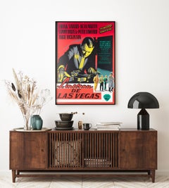 Ocean's Eleven 1960 Poster cinematografico francese, Jean Mascii