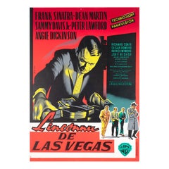 Affiche française du film Moyenne Océan's Eleven 1960, Jean Mascii