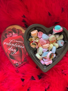 Ocean's Wave Enamel Ring with Cabochon Turquoise in Rhodium