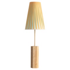 Ochre and Green Haute Couture Floor Lamp by Servomuto