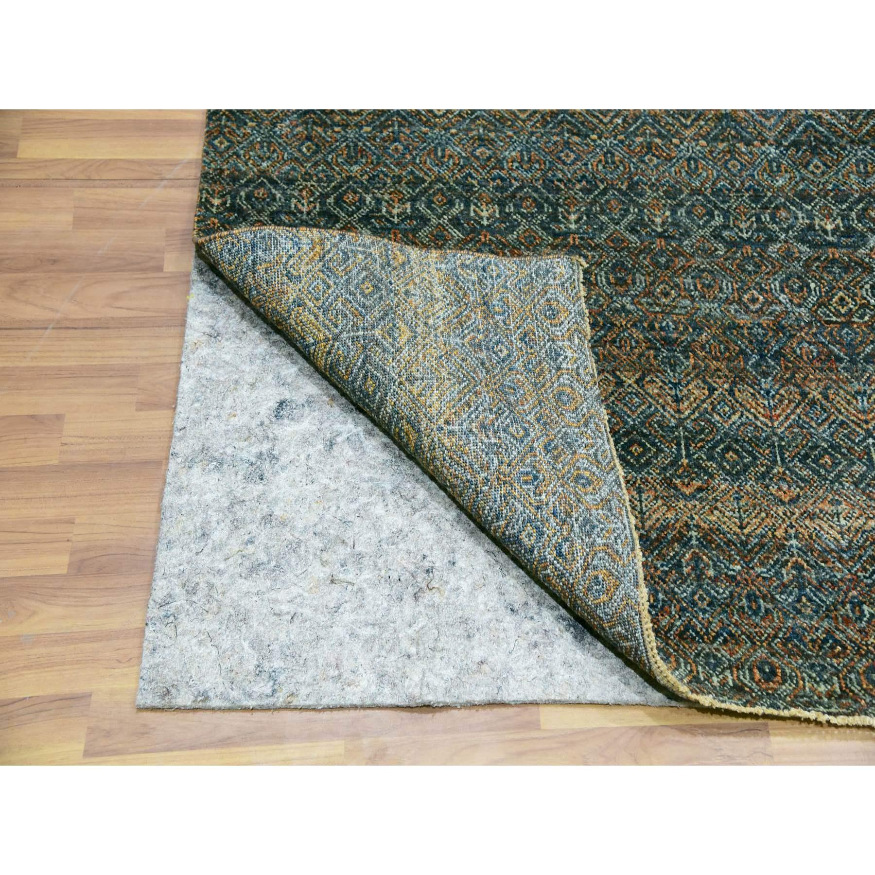 Noué à la main OCHRE Brown Laine douce nouée à la main Kohinoor Design Rugs 8'1