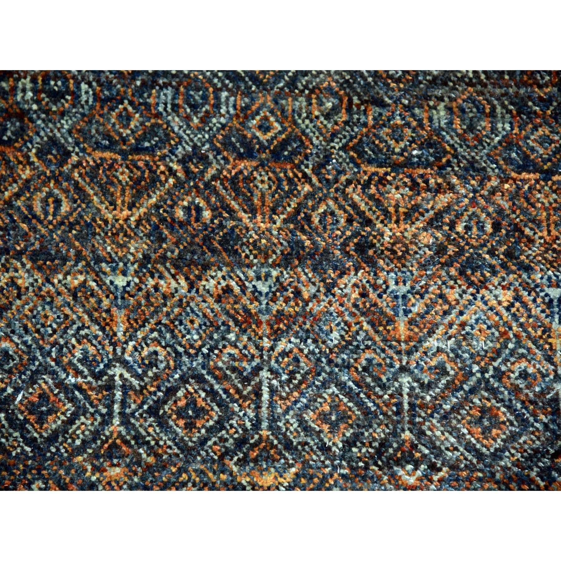OCHRE Brown Laine douce nouée à la main Kohinoor Design Rugs 8'1