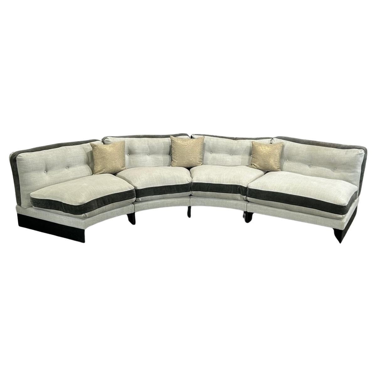Ochre Eternal Dreamer Modular Sofa For Sale