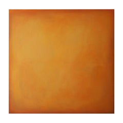 ‘Ochre II’ Abstract Painting, Colour-Field Style, Excellent