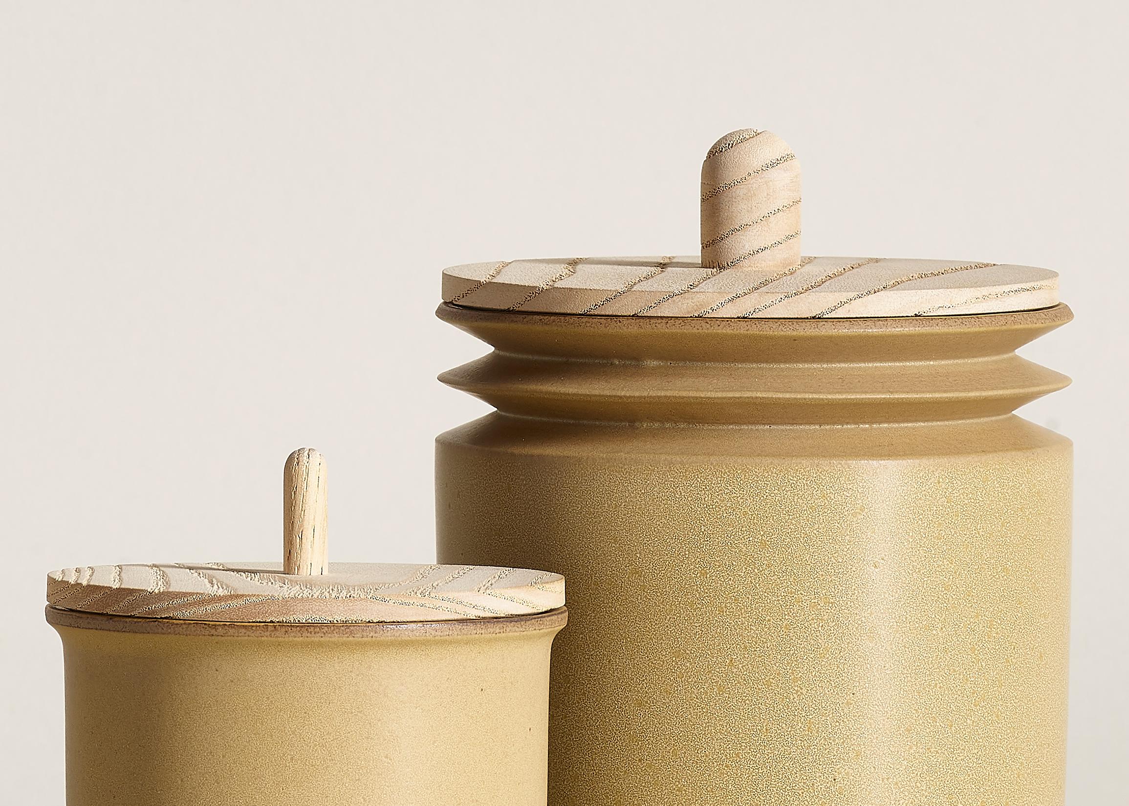 Brave Matter studio’s first accessories collection is characterized by brave silhouettes and evocative material finishes. Uniting ceramic with wood they create utilitarian objects that are equally resolute and ethereal, visceral and