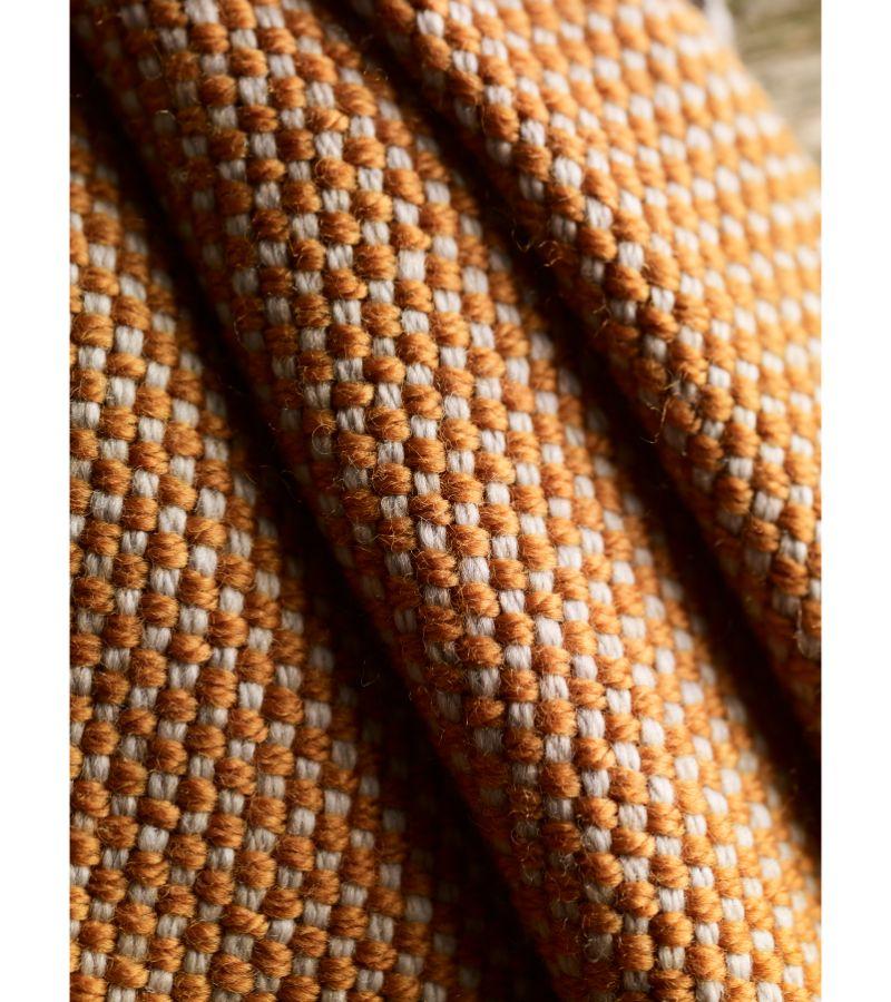 Ochre Plaid Ruana by Sebastian Herkner 5